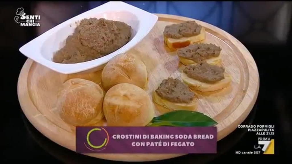 Crostini di baking soda bread con PATE’ di fegato | SedanoAllegro